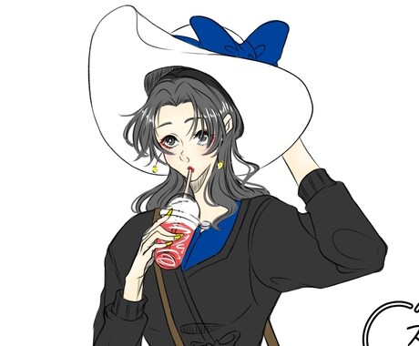 おしゃれで女性的なイラスト描きます ご希望のイメージにあわせてお描きします。 イメージ1