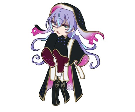 お試し価格。美麗なSDキャラを描きます ただ可愛いだけじゃない。そんなSDキャラをお求めの方に。 イメージ1