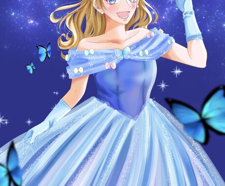 可愛い女の子イラストを制作します SNSのアイコンや観賞用などにꕤ.。 イメージ2