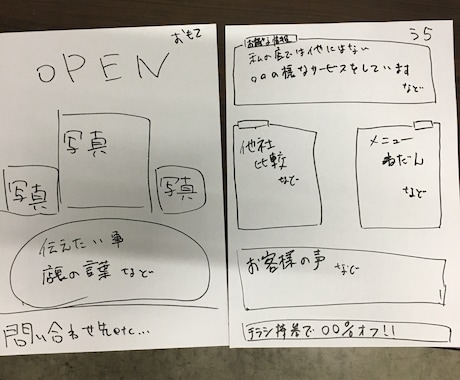 今のチラシで満足してますか？力になります チラシ・POP・フライヤー・メニュー。紙媒体の物、対応します イメージ1