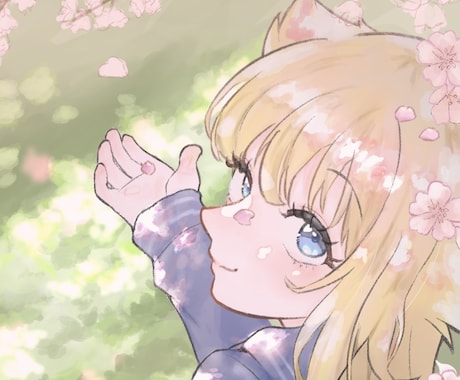 低価格で可愛い(*´∇｀*)イラスト描きます かわいい、かっこいい人物で優しい雰囲気やクールな雰囲気など イメージ1