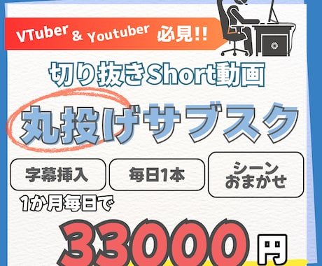 お任せ下さい！short動画を毎日1本お届けします イメージ1