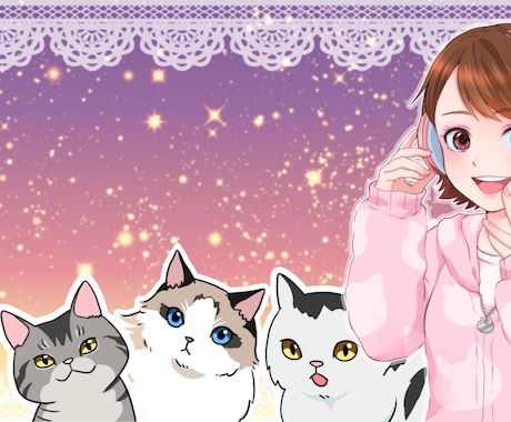 アイコン、YouTube用のイラスト描きます 通常キャラからSDキャラまで、ゲーム実況や顔出ししたく無い時 イメージ2