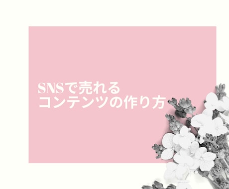 SNSで売れるコンテンツの作り方教えます 未経験の看護師でも出来たコンテンツ販売の仕方を伝授 イメージ1