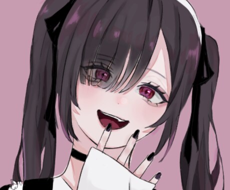 アイコン書きます。こだわり少なめの人おすすめします かわいい系をメイン。学生のため遅れる場合があります イメージ2