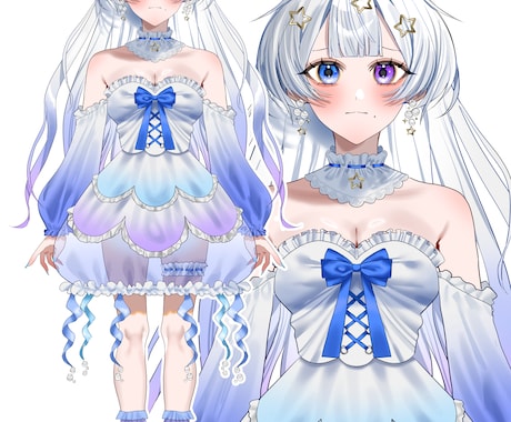 要望に合わせたかわいいかっこいいイラスト制作します アイコン、1枚絵、立ち絵、など柔軟に対応させていただきます！ イメージ2