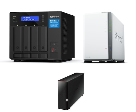 NASのお悩み・トラブル相談に乗ります Synlogy QNAP Buffaloはお任せください！ イメージ1