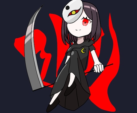 アイコン、サムネ、立ち絵等のイラストの制作します かわいいけど、かっこいい。そんな個性ある一枚を貴方に。 イメージ2