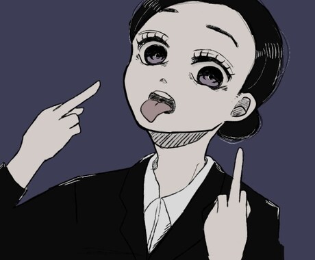 オリジナルの似顔絵、イメージイラストを描きます SNSに最適！デザイン性のあるお洒落イラストです✨ イメージ2