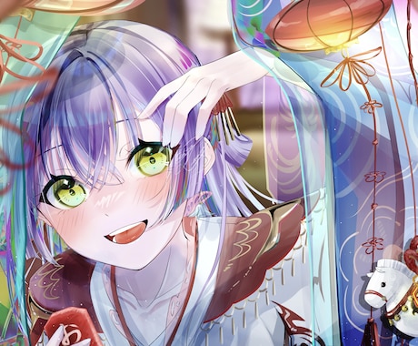 背景ありイラスト作成いたします お急ぎの方はラフから最短5日で納品可能です! イメージ2