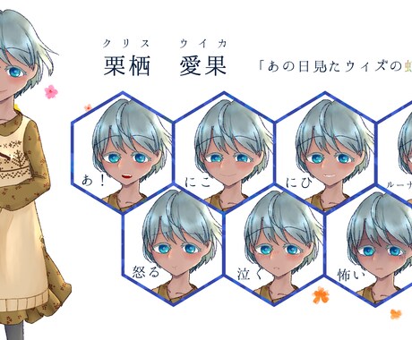 キャライラスト・立ち絵を制作いたします キャラの絵がほしい方。デザイン１から可能です。 イメージ2