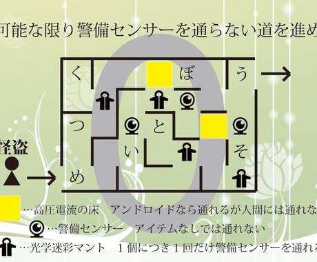 オリジナルの謎解き問題を制作します テーマに合わせた綺麗な謎解き！ イメージ2