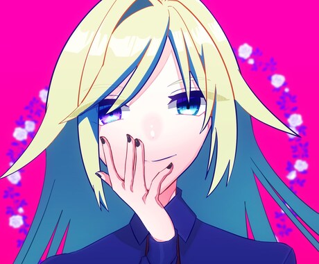 可愛いアイコン描きます SNS等で使用できる可愛い女の子のイラストです イメージ2
