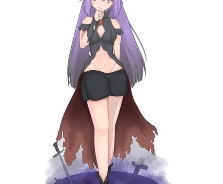 キャラクターイラスト作成します アイコンや全身絵、複数人どれでも可能です イメージ1