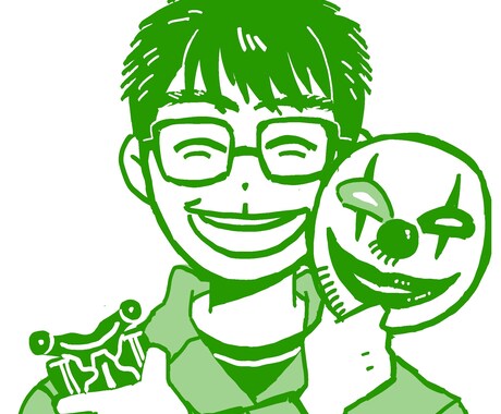 SNSにつかえる!ほどほどに似てる似顔絵かきます ほどほどに似ていてつかいやすいシンプル似顔絵を描きます イメージ2