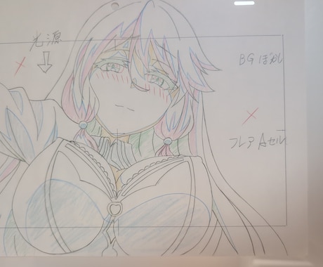 アニメの原図描きます イメージ1