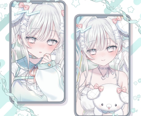 かわいい高品質モデリングをいたします 見た人に恋をさせちゃうようなかわいい表情づくりが得意です。 イメージ2