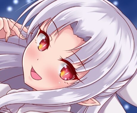 SNSアイコン描きます 可愛い女の子アイコンが欲しい方へ イメージ2