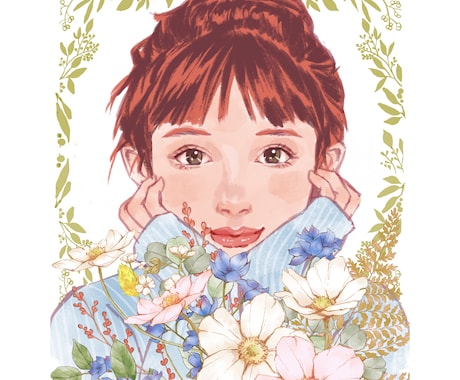 お写真をちょっと漫画ちっくにお描きします お祝いのプレゼント、アイコン、ポスターなどにどうぞ！ イメージ2