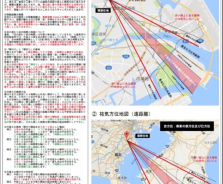 日単位で１週間分の吉方位を鑑定します 日常生活に適した吉方位鑑定です。 イメージ1