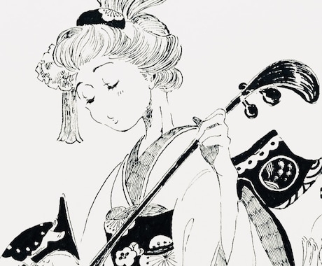 アナログイラスト描きます アナログ線画イラスト・水彩イラストを承ります イメージ1