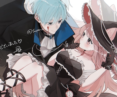 みずみずしく、柔らかい雰囲気のイラストを描きます SNSアイコン、配信用、MVサムネイルなどお任せください！ イメージ2