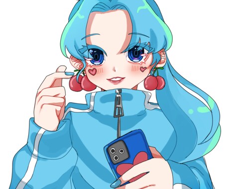 最短2日でポップな絵描きます 誰とも被らない独自のポップな絵柄で思いどおりのイラスト イメージ2