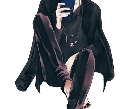 商用利用OK！超かっこいい！！イラスト描きます アイコン、歌みた 