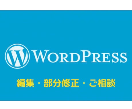 WordPressの部分編集、お悩みを解決します テーマとプラグインの不具合、バグ、編集の仕方がわからない方へ イメージ1