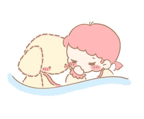 赤ちゃんとぬいぐるみのイラストを主に描いています ベビたん＆ぬいぐるみのゆるふわイラスト イメージ1