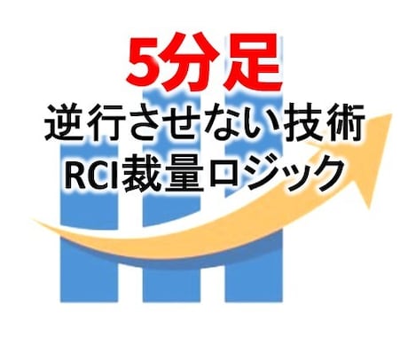 完全裁量ナンピンなし。RCIロジックを公開します 裁量技術を向上させたい方へ、RCIを使ったロジックです。 イメージ1
