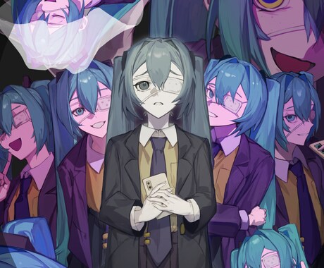 丁寧な厚塗りで素敵なイラストを描きます 1枚1枚丁寧に描かせて頂きます！ イメージ2