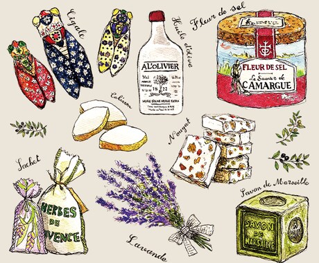 おしゃれな手描きイラストで飲食店の魅力UPします 【データ納品‼︎】サンクス＆ショップカード・アイコン・挿絵 イメージ1