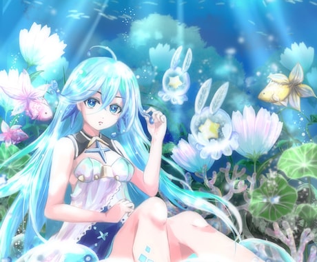 立ち絵からMVイラストまで何でも描きます 商業用から観賞用まで！お気軽にお声掛け下さい！ イメージ2