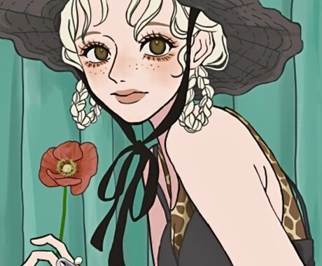 商用利用◎おしゃれな韓国っぽいイラスト制作します アイコン•立ち絵•サムネに！あなただけのオリジナルイラスト！ イメージ2