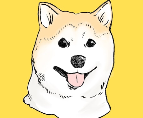 好きな動物やペットのアイコン描きます 犬猫以外にも爬虫類などの生き物でも大丈夫です！！ イメージ2
