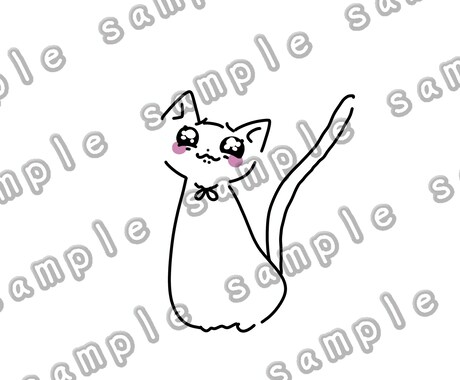新作✴︎ぴえんな動物イラストを販売します うるうるした瞳がかわいい動物達完成済みイラストです！ イメージ2