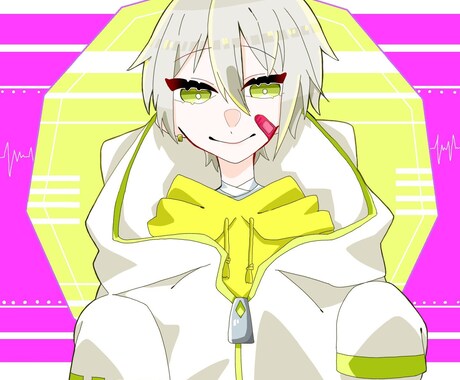 アイコンのイラストを描きます アニメのキャラでも創作のキャラクターでも構いません イメージ1