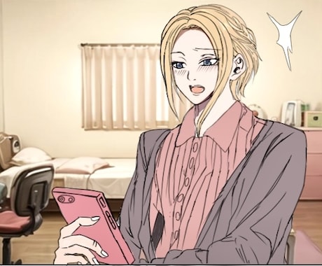 手描き風・アニメ風の絵を描きます アイコン、ヘッダー、サムネイルなどなんでもお使いになれます イメージ2