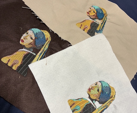刺繍いろいろします 工業用刺繍ミシンを使った刺繍。刺繍データの作成。 イメージ2