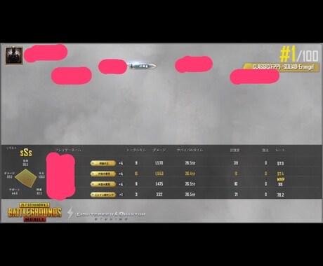 スマホ版のPUBGのドン勝つ手伝います ひまつぶしに誰かとPUBGをやりたい方にもってこい! イメージ1