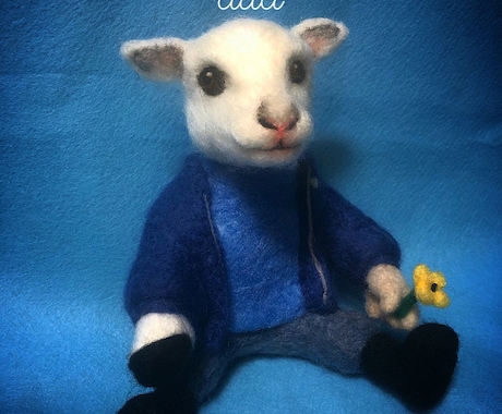 羊毛フェルト人形を制作します オーダーメイドでご家族のペットをお作りします イメージ1
