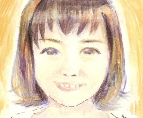 色鉛筆で似顔絵を描きます SNSのアイコン、プレゼントにどうぞ！ イメージ1
