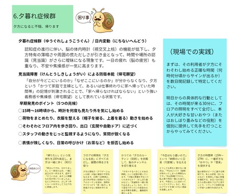 資料作成の時間をゼロに!介護勉強会5枚組提供します 重要テーマを5枚組セットで。第2弾 イメージ1