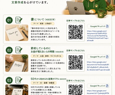 AI活用で記事作成します SEOを意識し丁寧に記事を作成します イメージ2