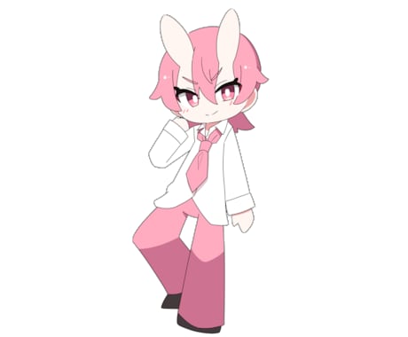 キャラクターイラストを描きます 動画、アイコン、ヘッダー、使いたいところに応じて！ イメージ2