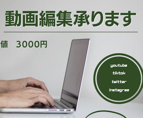 YouTubeの動画編集、サムネイル作成を承ります 細々としたオプションは一切ございません！ イメージ1
