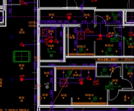 電気施工図,プロット図などTfasで作成します 開業記念特別価格で対応します！！ イメージ2