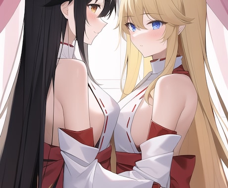 プロ経験者が、百合日常物の小説・漫画原作書きます 「神奈さんとアメリちゃん」原作者です イメージ1