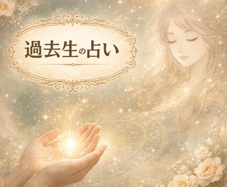 貴方の過去生、未来生を占います 貴方の人生において、今するべきタスクを占います。 イメージ1